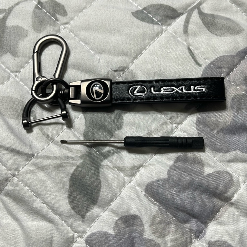 New Lexus keychain and mini screwdriver
